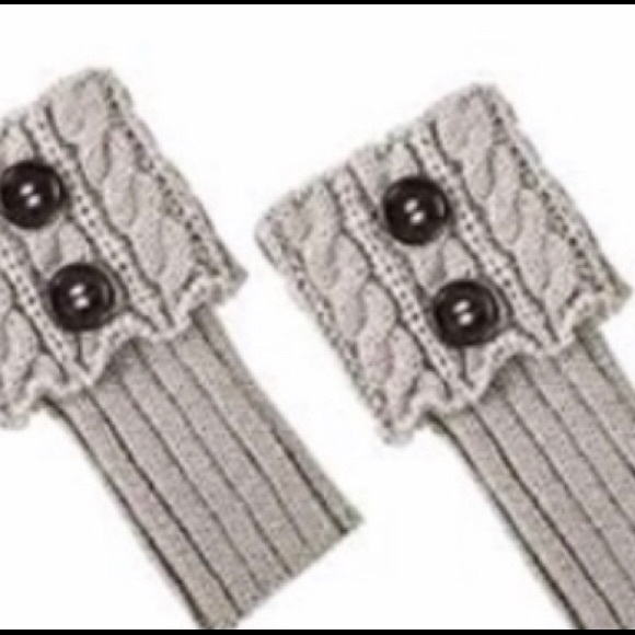 🎁🎄 Boot cuff-button down crochet leg warmers‼️ - Picture 7 of 8